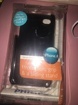 Philips iPhone 4 Black Printed Grip Case - €5,80 EUR