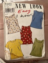 New Look 6483 Womens Top Sewing Pattern Sizes 6-16 Easy 1 Hour Sewing Time - £3.91 GBP