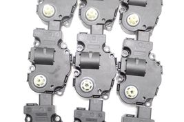 07-13 MERCEDES-BENZ W221 S550 S600 HVAC AIR VENT FLAP ACTUATORS SET OF 9 E4571 image 4