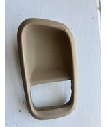 1992-1996 ES300 Left Driver Side Rear Back Door Handle Trim Only Tan - $11.87