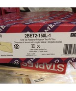 Smead Manila Folders One Fastener End Tab 2BET2-150L-1  partial box of40... - £23.30 GBP
