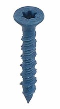 Tapcon 28550 3/16x1-1/4 Blue Star Drive Bugle Head Concrete Anchors 225/Box - $37.02