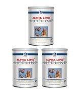 3 x 450g Alpha Lipid Lifeline Blended Milk Powdered Drink DHL - £227.93 GBP