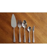 5x Towle ASHLEY Stainless Supreme Korea Serving Spoon Fork Sugar Spoon P... - $441.97 MXN