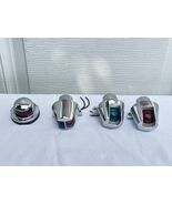 Lot 4 PERKO? Vintage  Boat Navigation Bow Lamp Lights Cruiser - $267.29