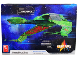 Skill 2 Model Kit Klingon Bird-of-Prey Spacecraft &quot;Star Trek III: The Search For - $62.59