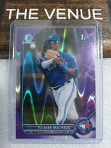 2022 Bowman Chrome - Purple Lava Refractor #BCP-12 Estiven Machado 38/250 1st - £9.00 GBP