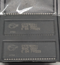 Lot of 10 NEW CYPRESS CY7C1021-15VC  Static RAM, 64Kx16 44 Pin Plastic, SOJ - $59.39