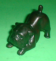 Dog Boxer Bull Resin playful Statue 4 inch  handmade AKC  - $30.99