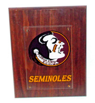 Florida State Seminoles Wood Plaque 8x10 FSU Wall Hanging Sports Football - £11.84 GBP