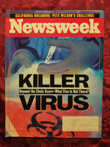 NEWSWEEK May 22 1995 Killer Virus Ebola Scare Pete Wilson California Equal Pay - £6.92 GBP