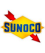 Sunoco Gasoline Laser Cut Metal Sign Advertisement - $69.95