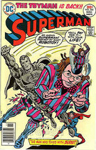 Superman By DC #305 Comic Book 1976 The Toyman Is Back !! - $14.99