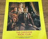 The Cheyenne Social Club Movie Poster Pressbook Press Kit 1970 Vintage C... - $21.78