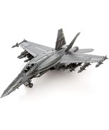 Metal Earth F/A 18 Super Hornet 3D Metal Model Kit Fascinations - $291.96 MXN