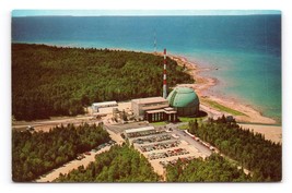 Big Rock Point Nuclear Power Plant Charlevoix MI Michigan UNP Chrome Postcard P4 - £2.28 GBP
