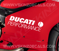 Ducati Performance Fairing Decals Stickers Premium Quality 5 Colors Supe... - $14.00