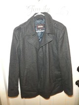 Michael Kors Men&#39;s Gray Wool Coat, Size Medium - £25.02 GBP