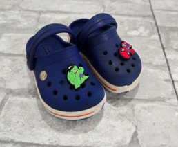 Crocs Bayaband Size 6C Navy Blue Red Toddler Boys Clog Shoes Spiderman Hulk - $343.15 MXN