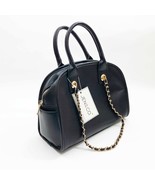 Jen & Co Beth Dome Satchel Handbag 12x4x9 inches Black Vegan Leather - €34,01 EUR Jen & Co Beth Dome Satchel Handbag 12x4x9 inches Black Vegan Leather - €34,01 EUR