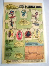 1979 T-Shirt Ad Star Wars, Conan, Hulk, Spider-Man, Battlestar Galactica - £6.28 GBP