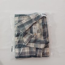 Carhartt 101294 078 Relaxed Fit Men's Cotton Gray & Blue Plaid Shirt Sz 3XL Tall image 14