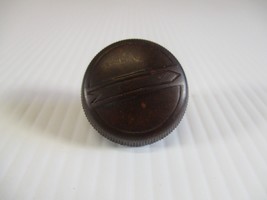 Vintage Radio Bakelite Knob Brown Arrow Pointer Knob 1 3/8 inch - £7.85 GBP