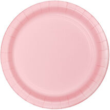 Pink Dessert Plates (24) - Party Supplies - $2.86
