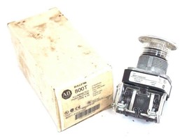 NIB ALLEN BRADLEY 800T-FXQ10C SER. T ILLUMINATED PUSH BUTTON CLEAR CAP 120V - $99.95