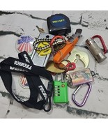 Junk Drawer Lot Hiking Camping Tools Home Assorted Bottle Openers Carabi... - £22.69 GBP