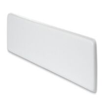 Cultured Marble Side Splash 22'' in. W X 1'' in. D White, Arstar M22UN00... - $22.17
