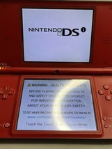 Nintendo DSi XL Super Mario Bros 25th Anniversary UTL-001 W/Adapter Tested Works - $79.20