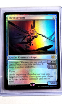 2022 Magic the Gathering BRO The Brother&#39;s War Foil #38 Steel Seraph Prototype - £2.91 GBP