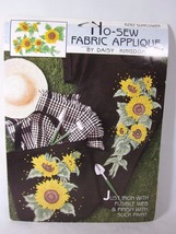 Applique Patchwork Daisy Kingdom No Sew Fabric Sunflower 6282 - £5.05 GBP