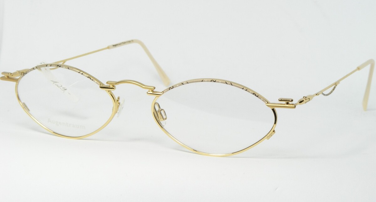 Vintage Augentraum AT979 2 Or / Autre Lunettes Monture 979 52-18-140mm - $56.43