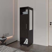 Summit Melamine Wardrobe w/ Mirror &amp; Storage - $4,105.43 MXN