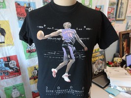 Vince Carter 2000 NBA Dunk Contest Toronto Raptors T Shirt M - £19.45 GBP