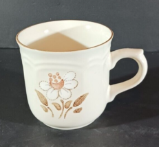Hearthside CUMBERLAND MAYBLOSSOM CUP MUGBrown Stoneware Japan - $5.16 CAD