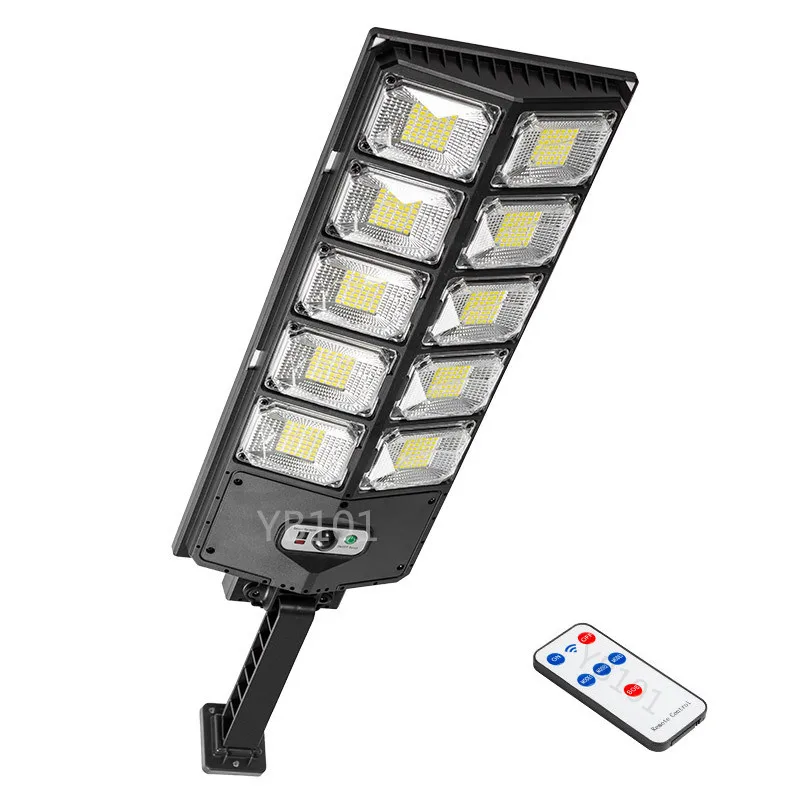 504LED 8000W Solar LED Street Light Waterproof Smart Remote Control PIR Motion S - £81.37 GBP