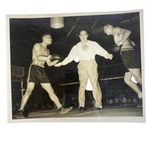 MAX BAER Referee Boxing Photograph World Heavyweight Champion Marino VS ? 1937 - £21.10 GBP