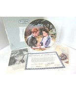 GWTW COLLECTOR PLATE SCARLETT &amp; ASHLEY GOLDEN ANNIV. 3RD BOX COA #6313 - €8,48 EUR