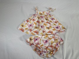Baby girl Baby Starters butterfly shorts set-sz 18 months - $10.40