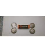 4 CANADIAN SILVER DOLLARS/2/1945-1947 /1 ROLL LESS WE FORGET RED POPPY T... - $1,522.97 MXN