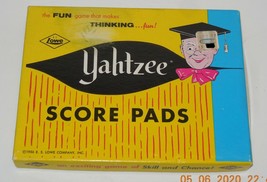 Vintage E.S. Lowe 1972 Yahtzee Replacement Scoring Pads ONLY - £7.60 GBP