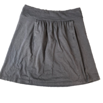 JCrew Skirt Size Medium Skater Classic Gray Stretch Flowy Pockets Mini Tennis - $13.50