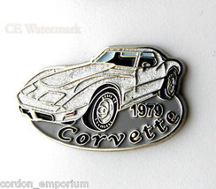 Chevrolet Automobile Chevy Corvette 1979 Auto Lapel Pin Badge 1 Inch - £4.49 GBP