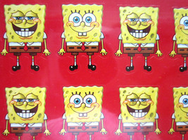 NICKELODEON SPONGEBOB SQUAREPANTS 100 Stickers 1&quot; (4 Sheets) Brand NEW - £6.23 GBP