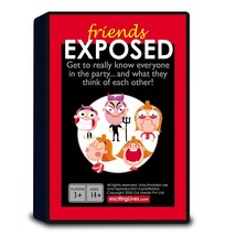 Friends Exposed Party Game Set of 50, Ages 12 + for Teen, Adult, Gift fo... - $24.74