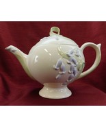 LENOX Porcelain Floral Blossoms Blue Bell Teapot - NEW in BOX - £43.24 GBP