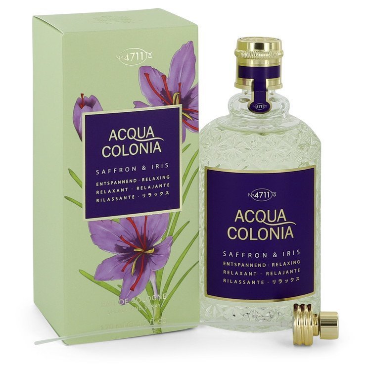 4711 Acqua Colonia Saffron & Iris by Maurer & Wirtz Eau De Cologne Spray 5.7 oz - $30.60